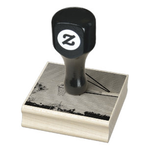 Cool Basketball Rubber Stamp