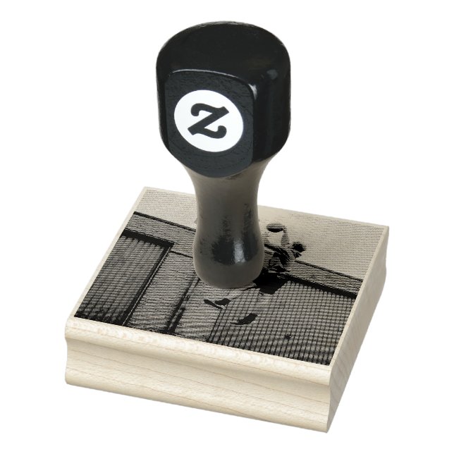 Cool Basketball Rubber Stamp (Stamp)