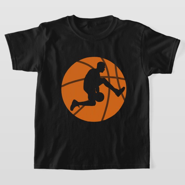cool Basketball sports lovers boys T-Shirt (Laydown)