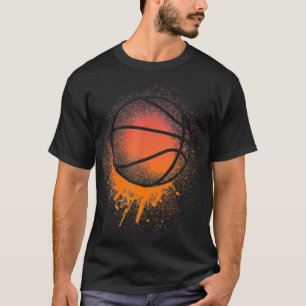 Cool Basketball Team Silhouette Bball Coach Sports T-Shirt