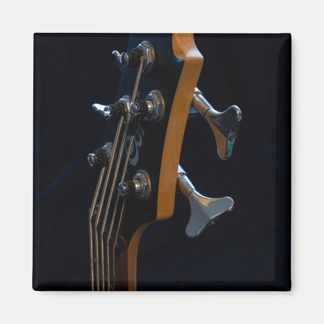 Cool Bass Guitar Magnet (Front)