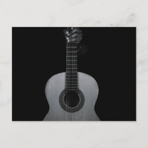 Cool Bass Guitar Postcard