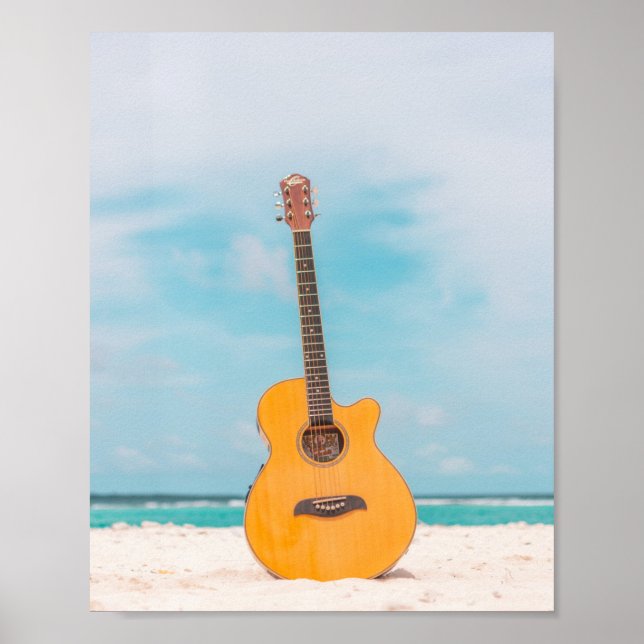 Cool Bass Guitar Poster (Front)