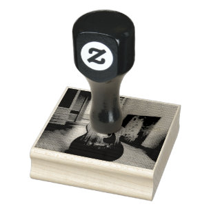 Cool Bass Guitar Rubber Stamp