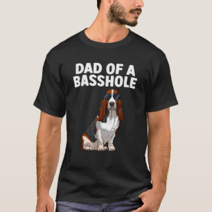 Cool Basset Hound Design For Men Dad Dog Basset Ho T-Shirt