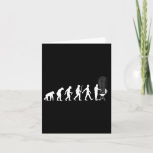 Cool Bbq Grilling Design For Men Women Barbecue Me Card