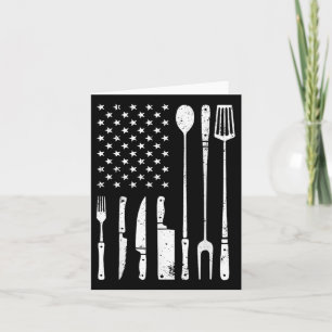 Cool Bbq Grilling Design For Men Women Barbecue Me Card