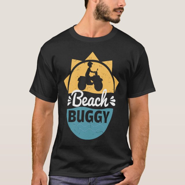 Cool Beach Buggy Dune Buggy  Racers T-Shirt (Front)
