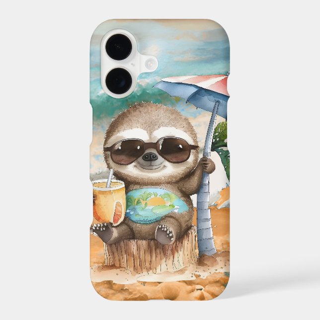 cool beach sloth lovers (Back)
