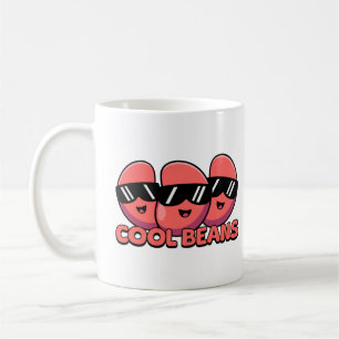 Cool Beans! Cute Kidney Bean Pun Coffee Mug