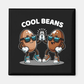 Cool Beans Food Funny Gifts For Men Women Boys Magnet