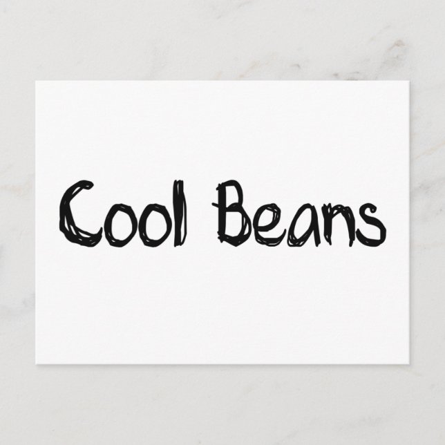 Cool Beans Postcard (Front)
