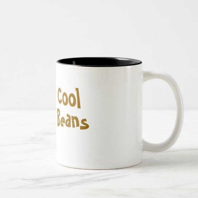 Cool  Beans Two-Tone Coffee Mug (Right)