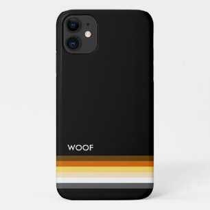 Cool Bear Pride Flag woof iPhone 11 Case