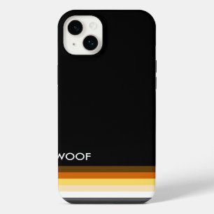 Cool Bear Pride Flag woof iPhone Case