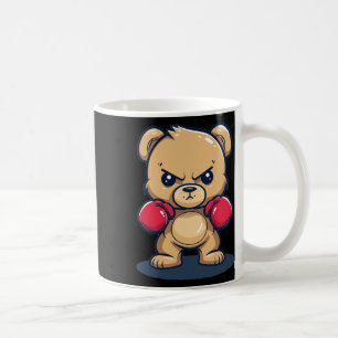 Cool Bear With This Boxing Gloves Costume Coffee Mug