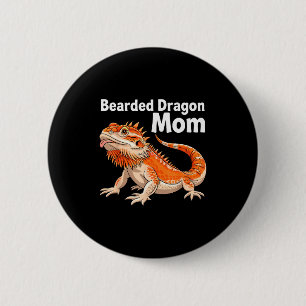 Cool Bearded Dragon Art For Women Girls Bearded Dr 6 Cm Round Badge
