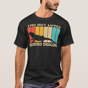 Cool Bearded Dragon For Boys Kids Reptile Lizard T-Shirt