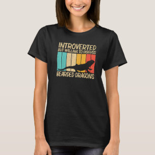 Cool Bearded Dragon For Men Women Reptile Lizard T-Shirt