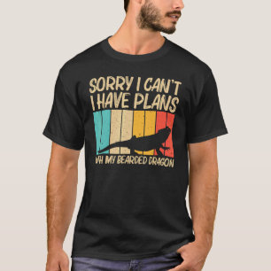 Cool Bearded Dragon For Men Women Reptile Lizard T-Shirt