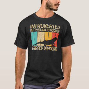 Cool Bearded Dragon For Men Women Reptile Lizard   T-Shirt