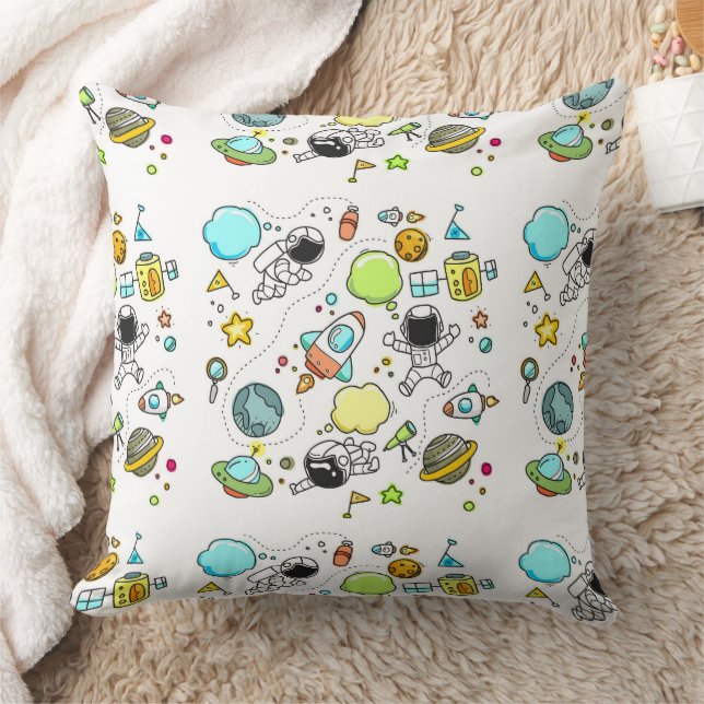 Cool beautiful space astronaut  cushion (Blanket)