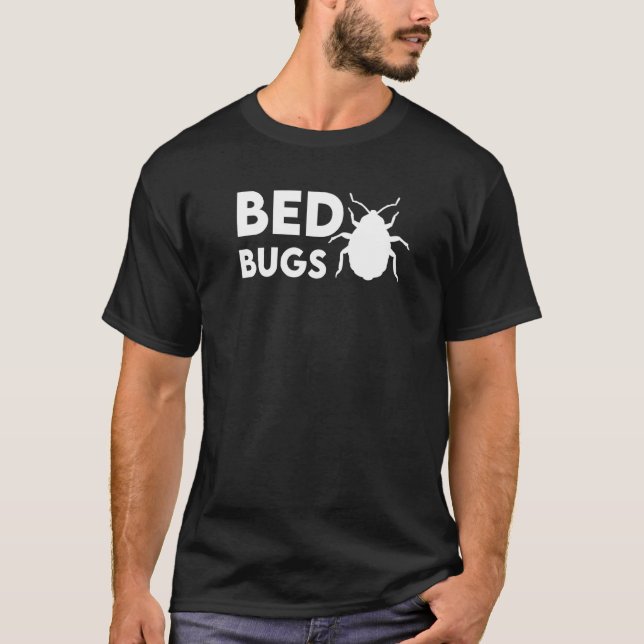 Cool Bed Bugs Parasite Hunter T-Shirt (Front)