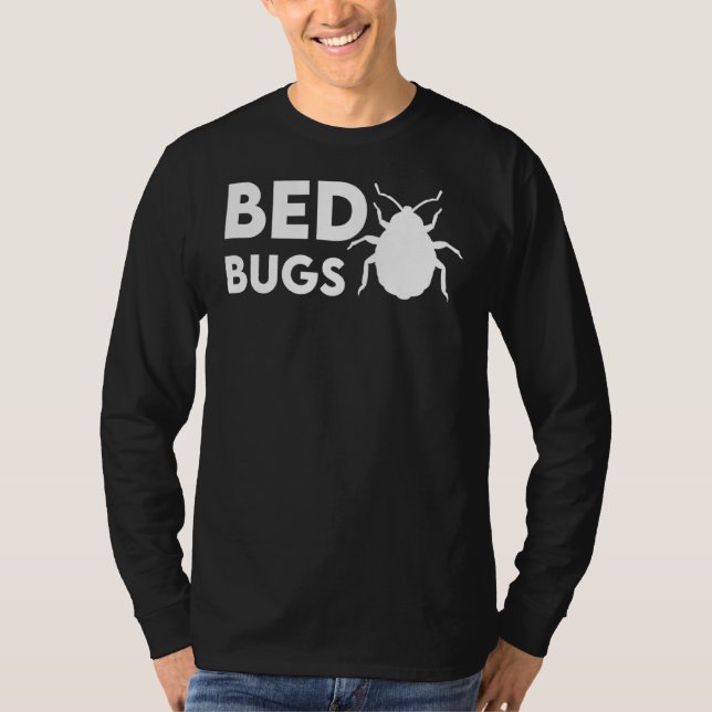 Cool Bed Bugs Parasite Hunter T-Shirt (Front)