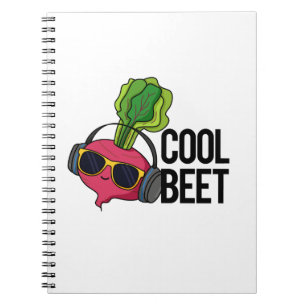 Cool Beet Funny Food Beet Pun Notebook