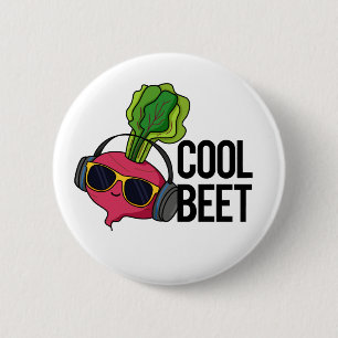 Cool Beet Funny Veggie Pun  6 Cm Round Badge