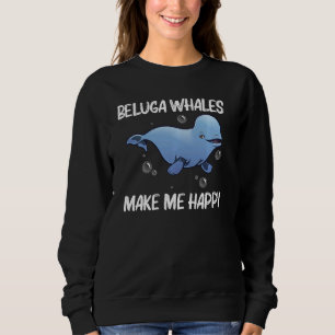 Cool Beluga Whale For Men Women Orca Whales Save T Sweatshirt