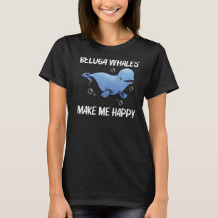 Cool Beluga Whale For Men Women Orca Whales Save T T-Shirt