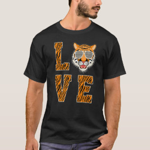 Cool Bengal Tiger With Sunglass Growling Mouth Tig T-Shirt
