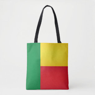 Cool Benin Flag Fashion Tote Bag