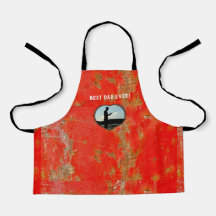 Cool Best Dad Ever Vintage Car Red