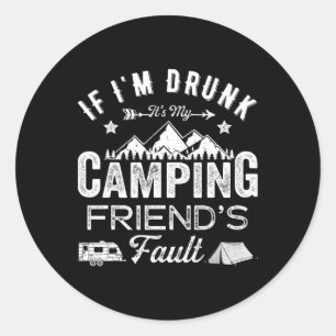 Cool Best Friend Retro Apparel Gift Tee Uni-adults Classic Round Sticker