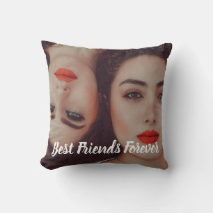 Cool Best Friends Forever Photo Cushion