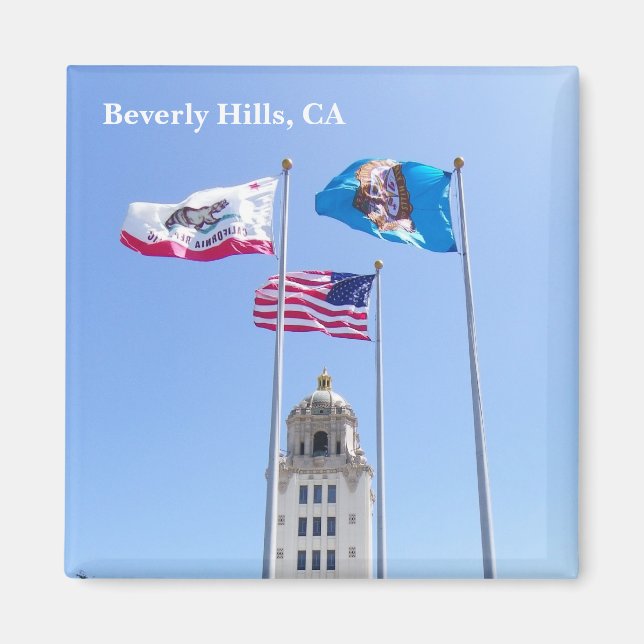 Cool Beverly Hills Magnet! Magnet (Front)