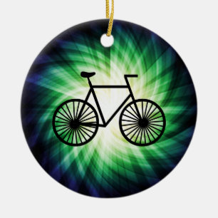 Cool Bicycle Ceramic Ornament