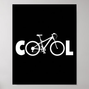 Cool Bicycle Mountain Biking Poster