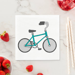 Cool Bicycle Paper Napkins