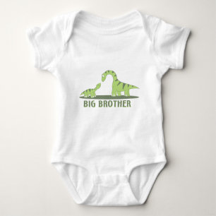 Cool Big Brother Shirt - Dinosaur Theme