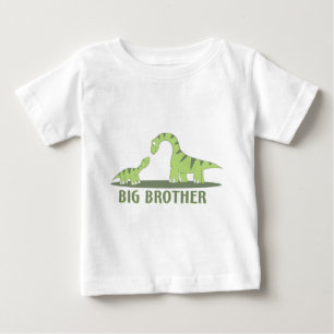 Cool Big Brother Shirt - Dinosaur Theme