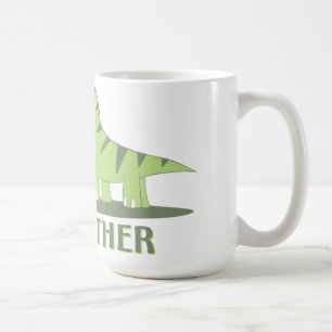 Cool Big Brother Shirt - Dinosaur Theme Coffee Mug