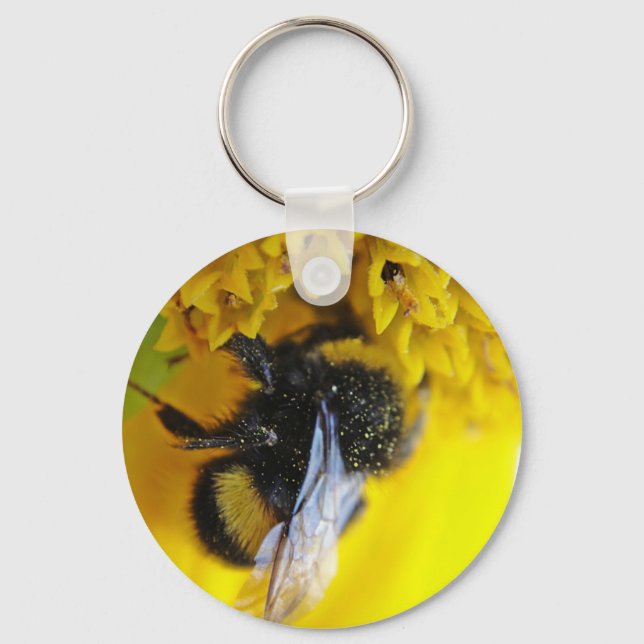 Cool big bumblebee key ring (Front)
