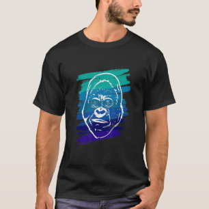 Cool Big Monkey Face T-Shirt