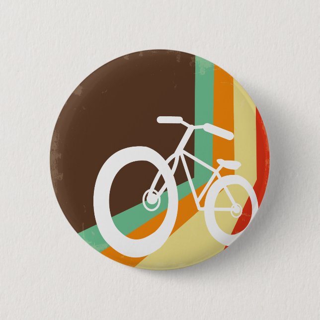 Cool Bike 6 Cm Round Badge (Front)