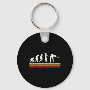 Cool Billiards Black Evolution Of Man Billiards Pl Key Ring