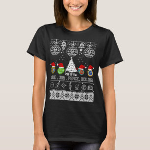 Cool Biology Joke Christmas Sweater T Shirt for Wo