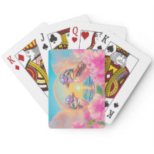 Cool Birds with Sunglasses at Sunset